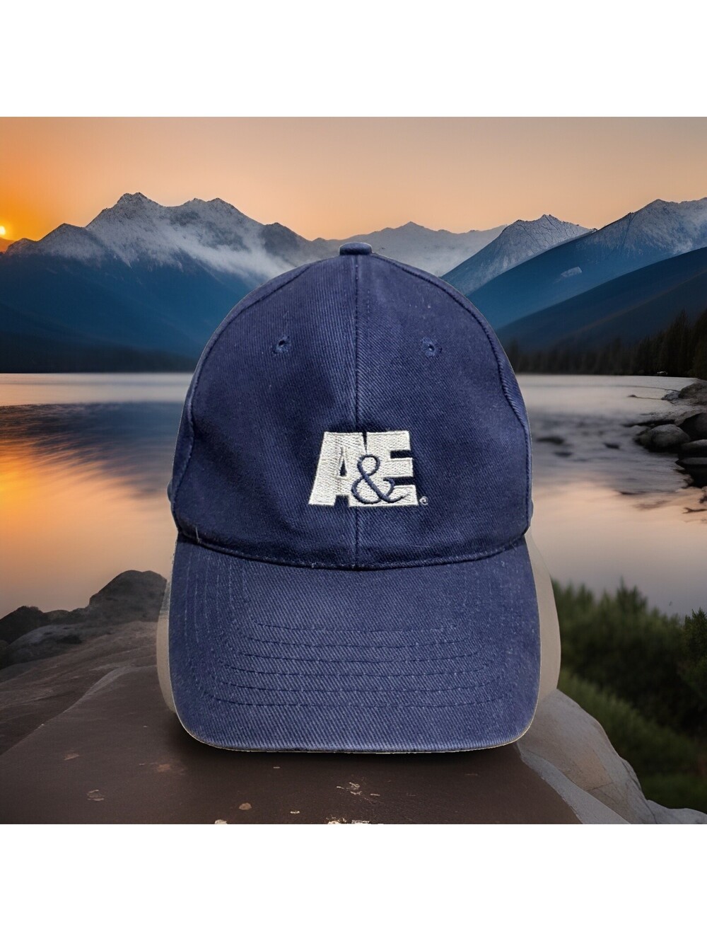 A&E Cable Television Reality TV True Crime Mystery Baseball Cap Hat